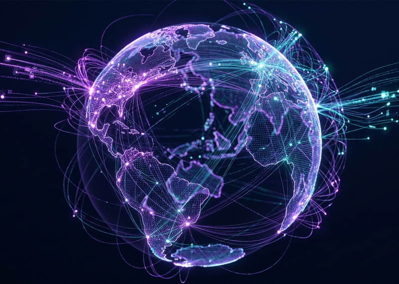 global data connections across world